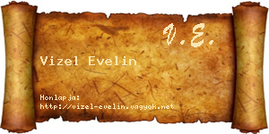 Vizel Evelin névjegykártya